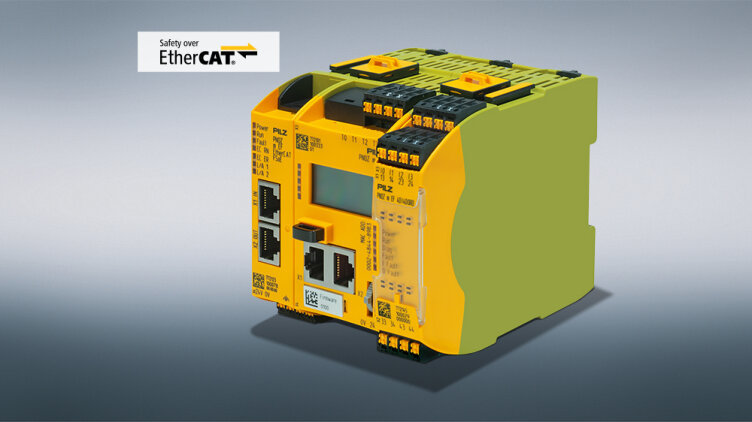 Modulo compatto configurabile PNOZmulti 2 Pilz ora con collegamento FSoE (= FailSafe over EtherCAT) - Trasmissione dati sicura e architettura flessibile: la combo perfetta